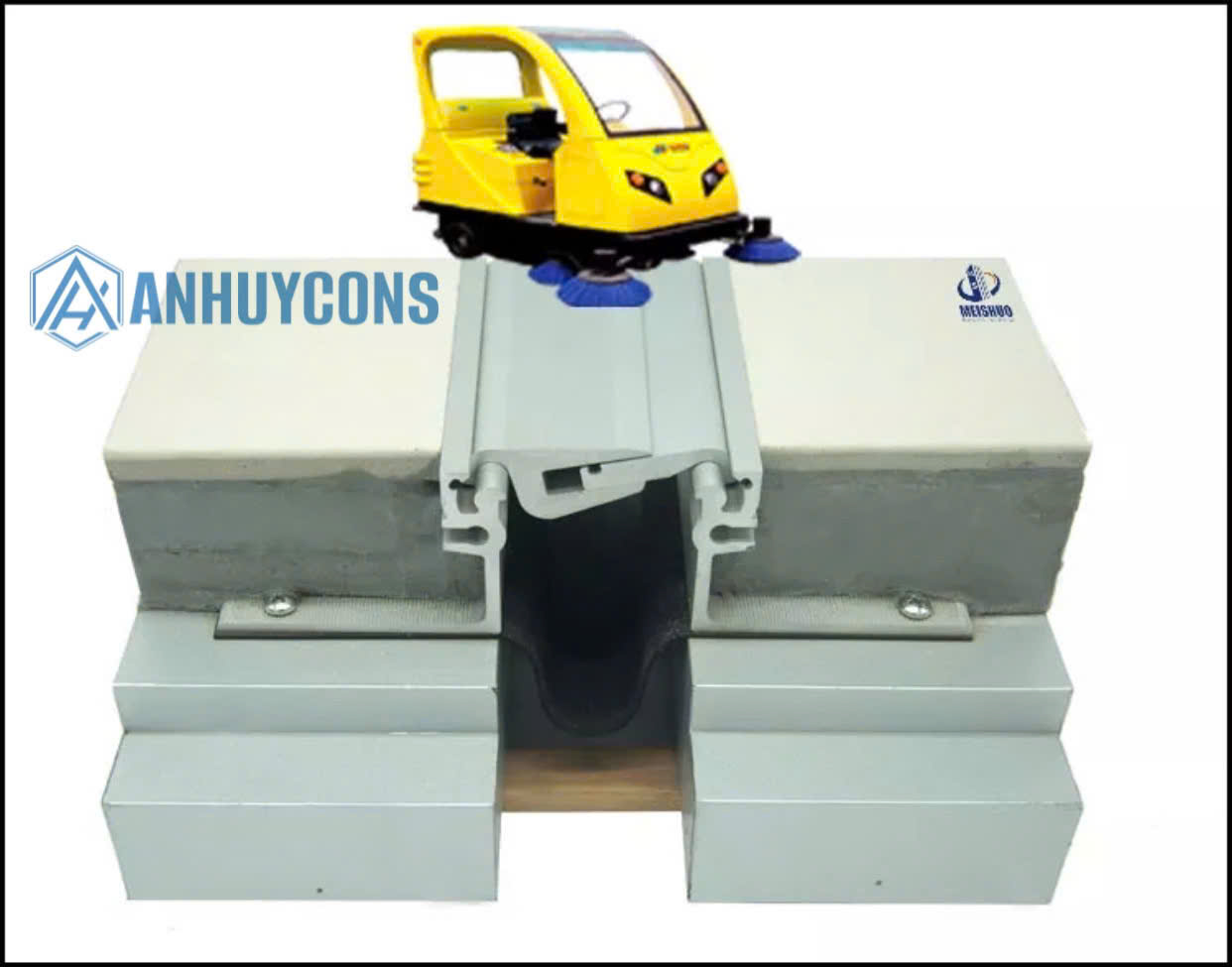 Thử nghiệm tải trọng mới cho nắp khe co giãn trung tâm mua sắm và sân bay